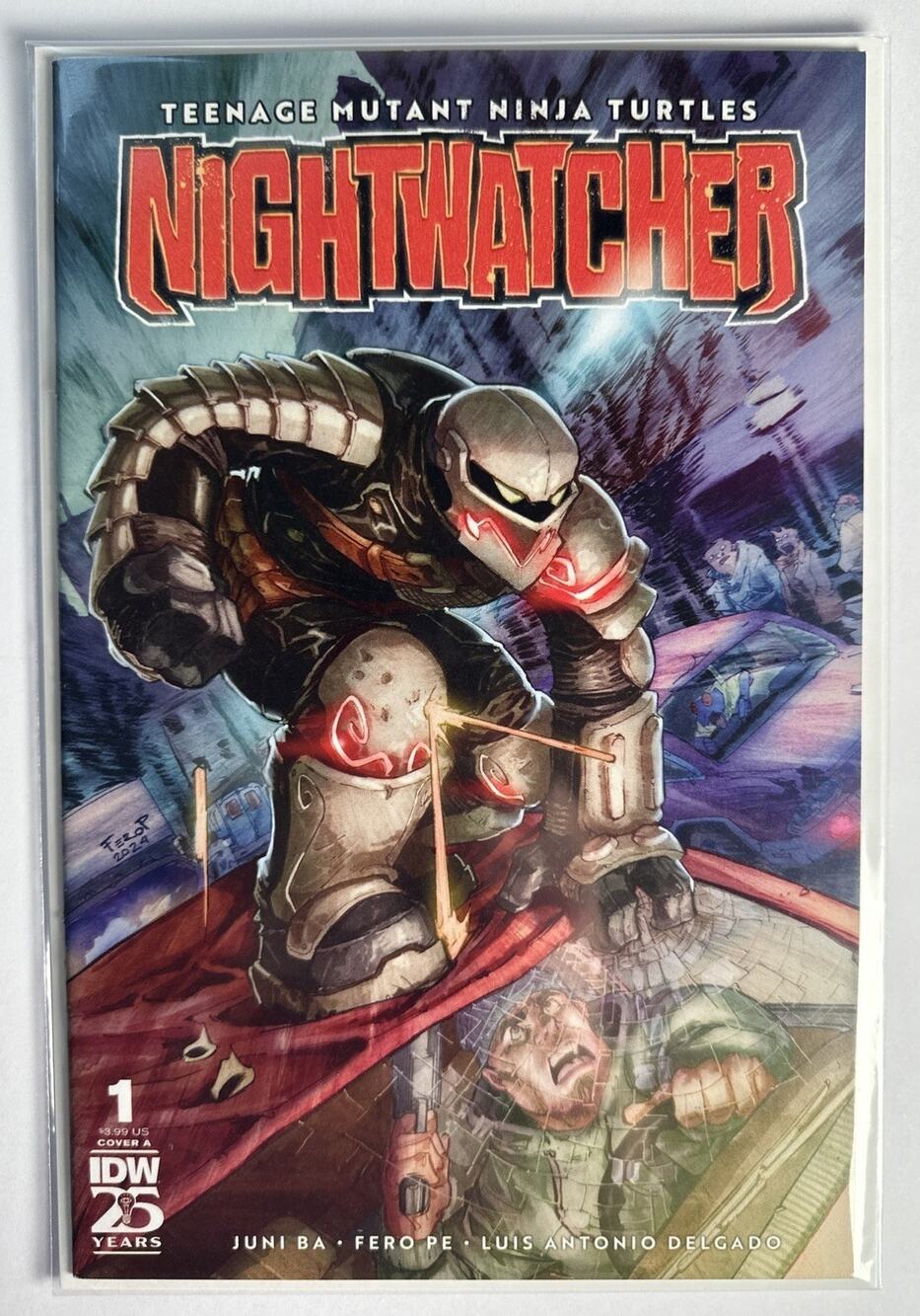 IDW Teenage Mutant Ninja Turtles Nightwatcher (2024) #1 Key Issue NM